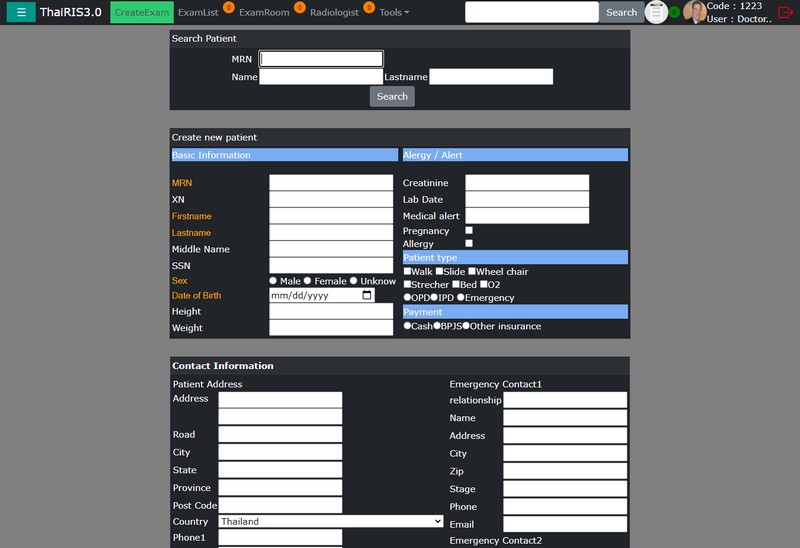 RIS Registration